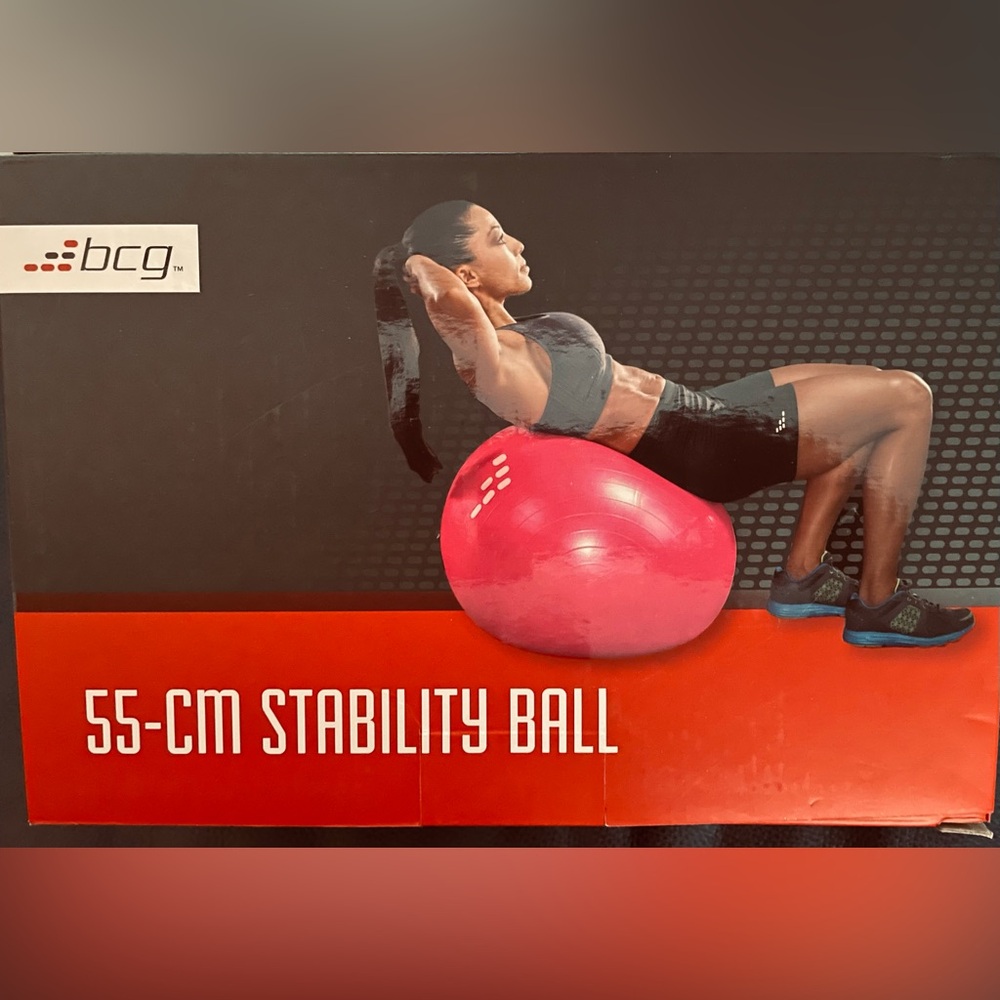 BCG Pink 55-CM Stability Ball